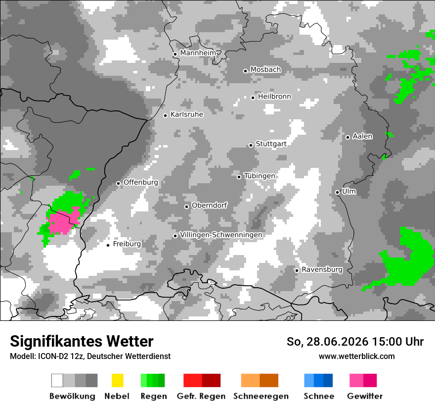 Signifikantes Wetter