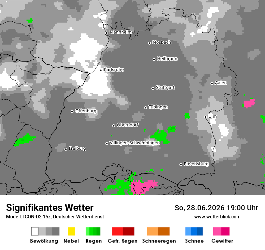 Signifikantes Wetter