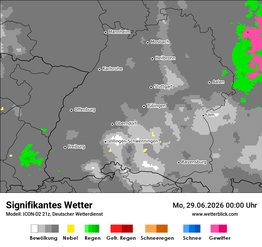 Signifikantes Wetter
