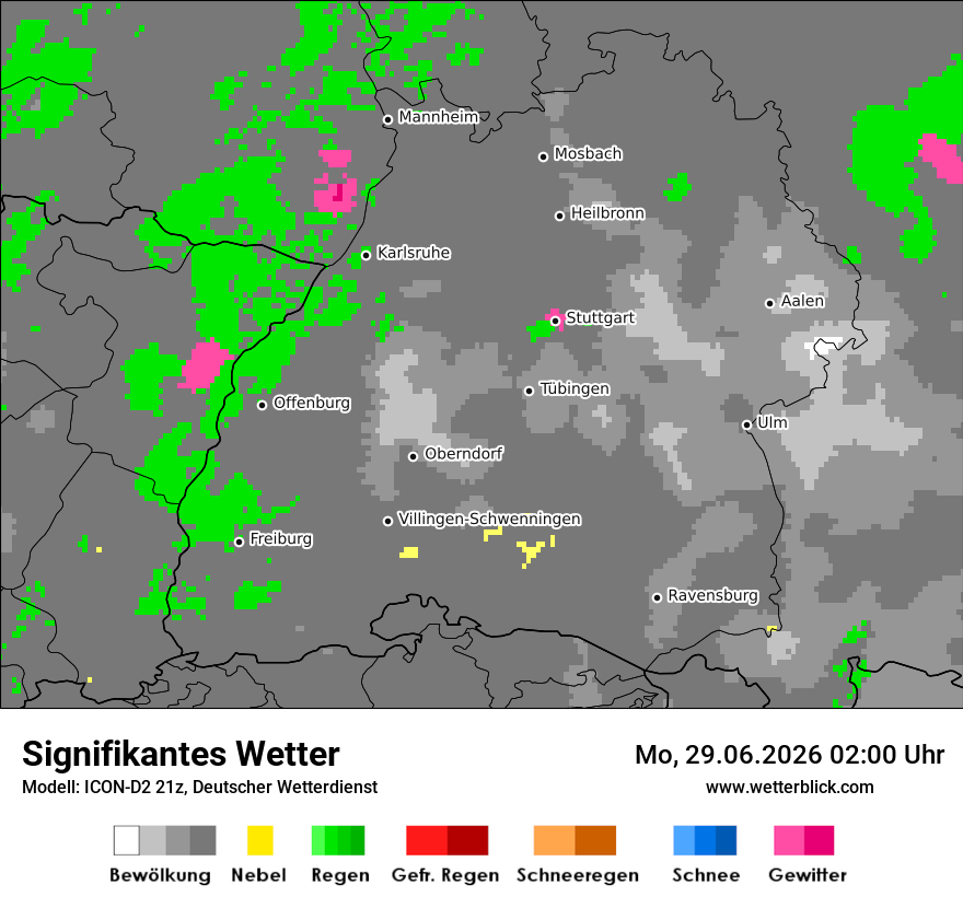 Signifikantes Wetter