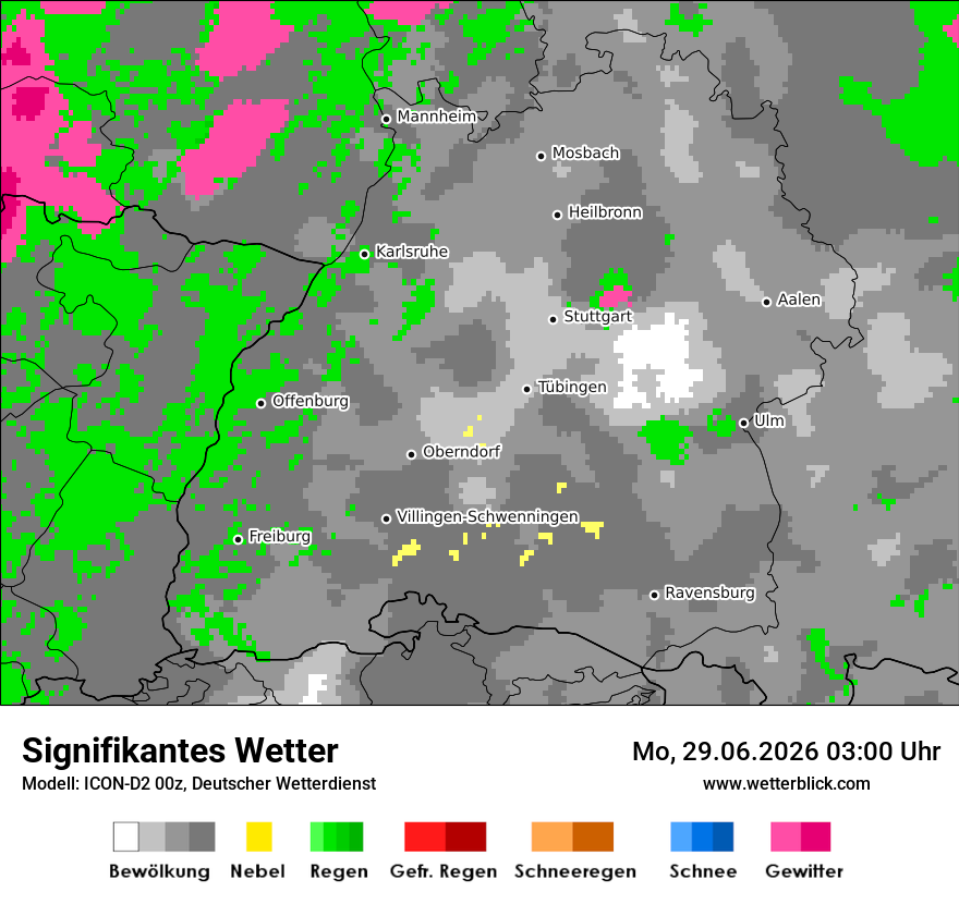 Signifikantes Wetter