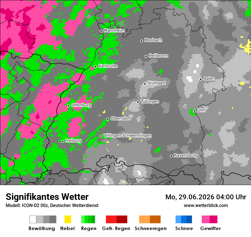 Signifikantes Wetter