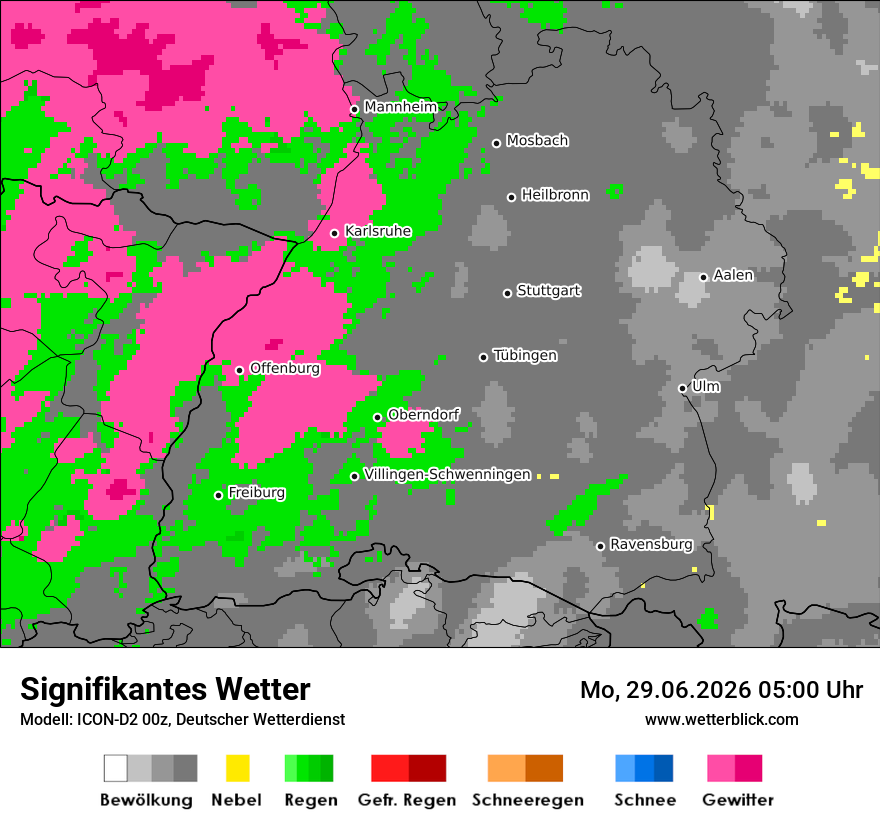 Signifikantes Wetter