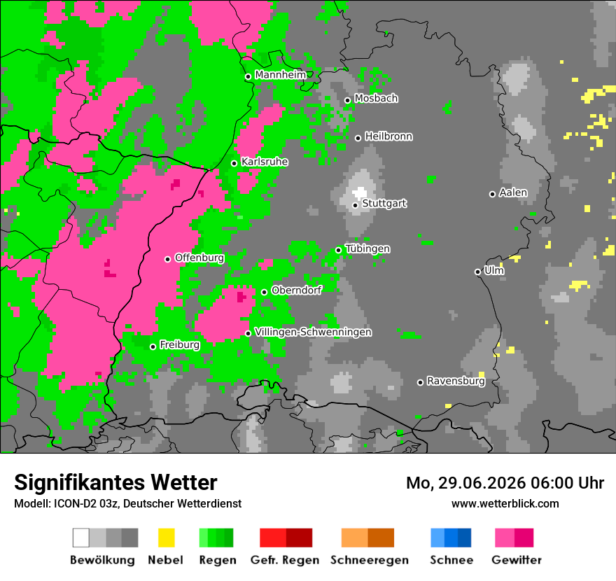 Signifikantes Wetter