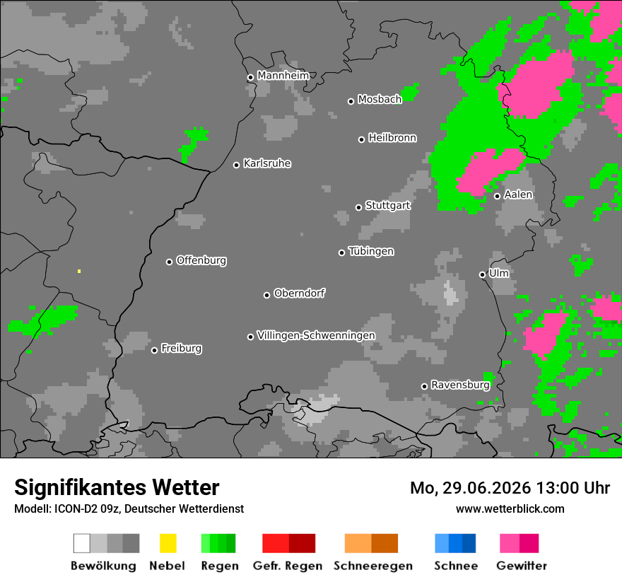 Signifikantes Wetter