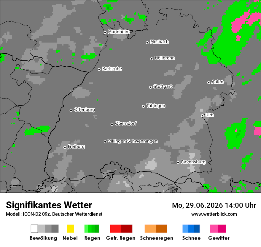 Signifikantes Wetter
