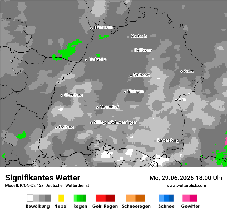Signifikantes Wetter