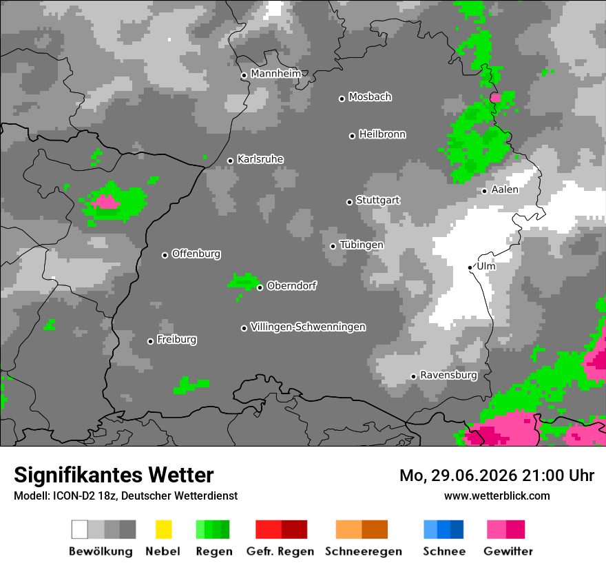 Signifikantes Wetter