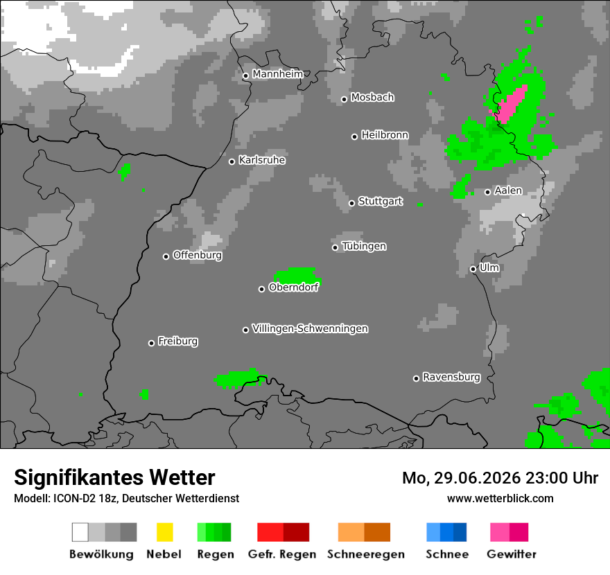 Signifikantes Wetter