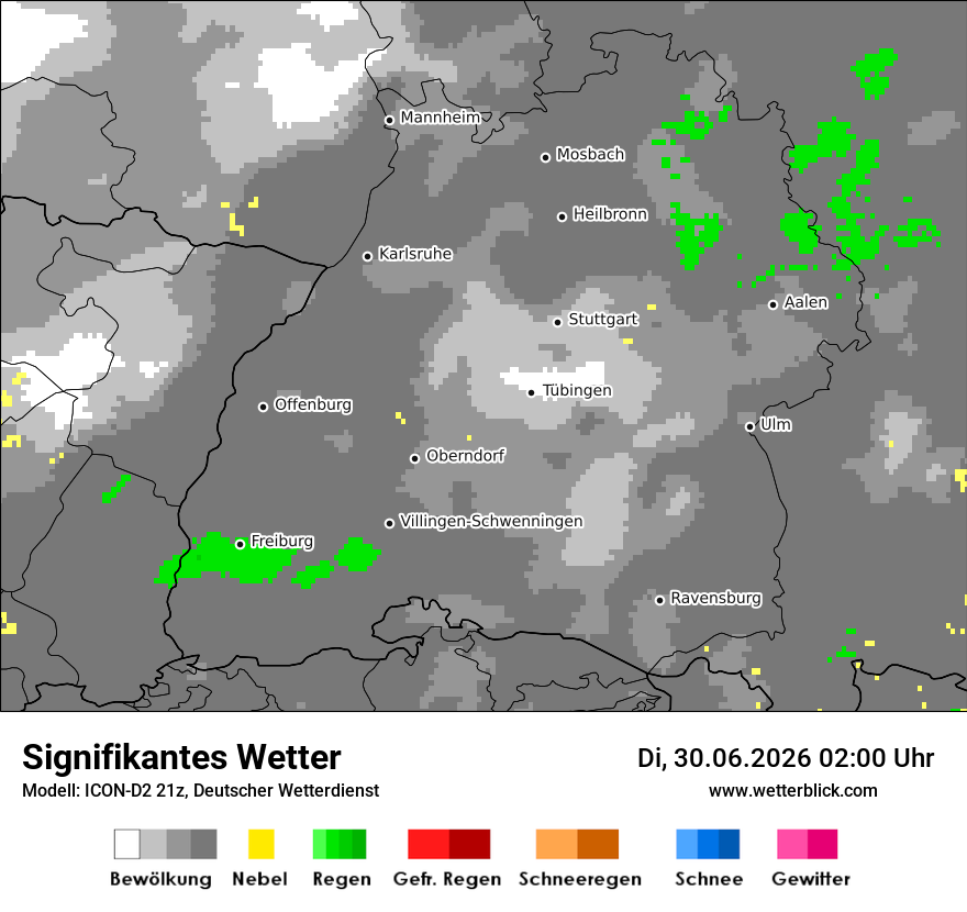 Signifikantes Wetter