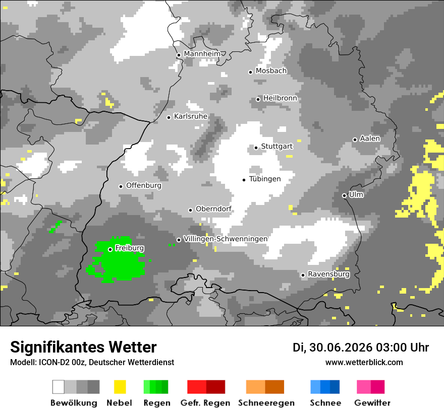 Signifikantes Wetter