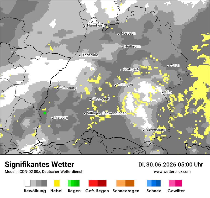 Signifikantes Wetter
