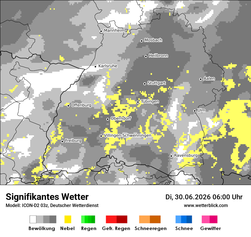Signifikantes Wetter