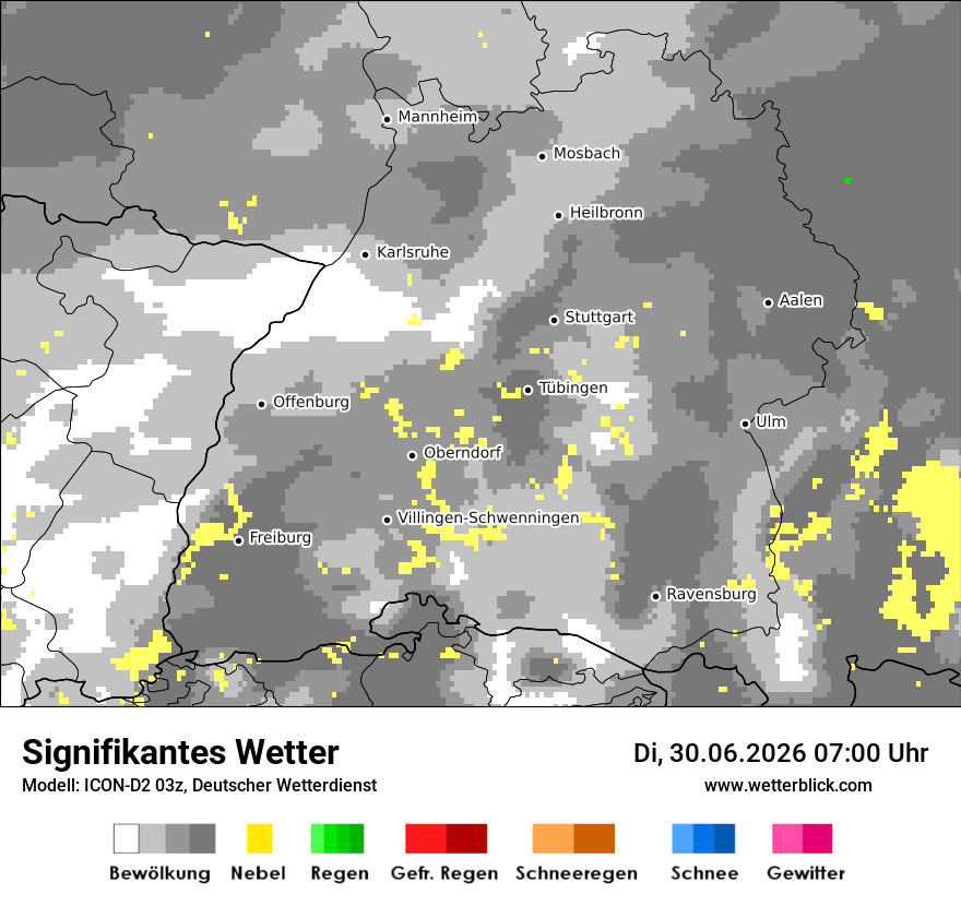 Signifikantes Wetter