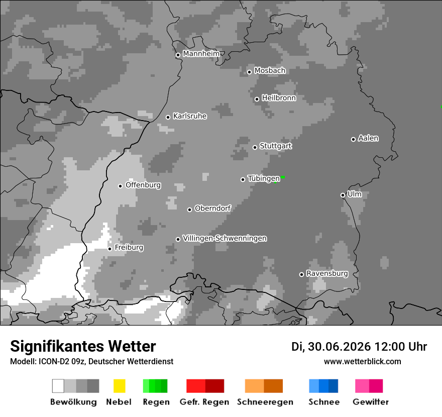 Signifikantes Wetter