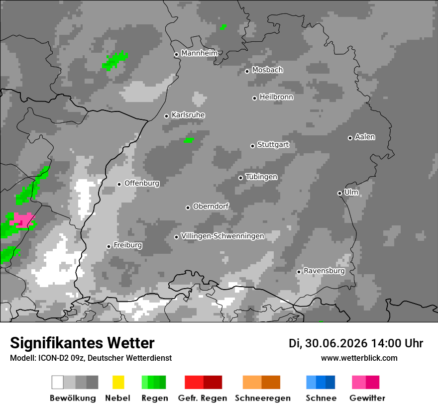 Signifikantes Wetter