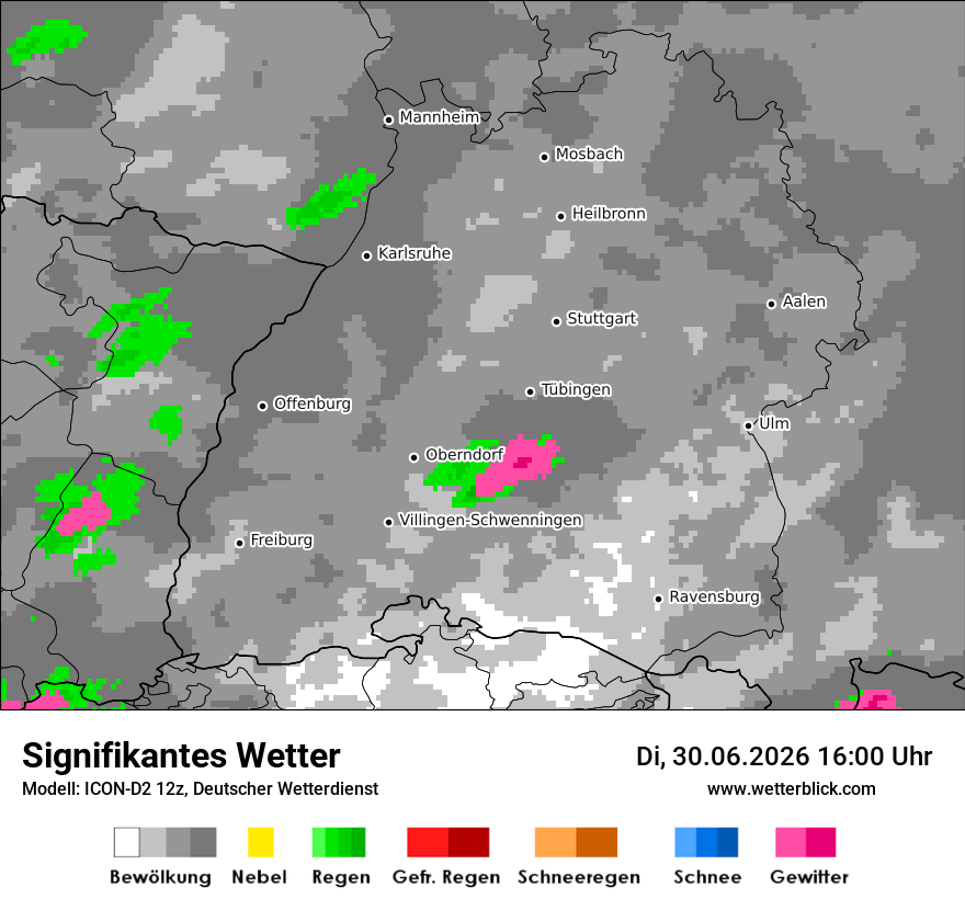 Signifikantes Wetter