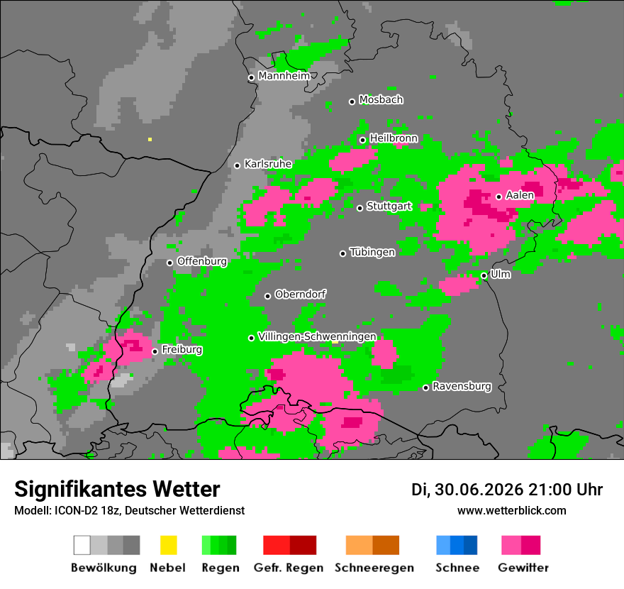 Signifikantes Wetter