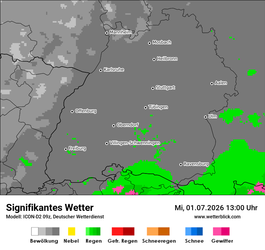Signifikantes Wetter