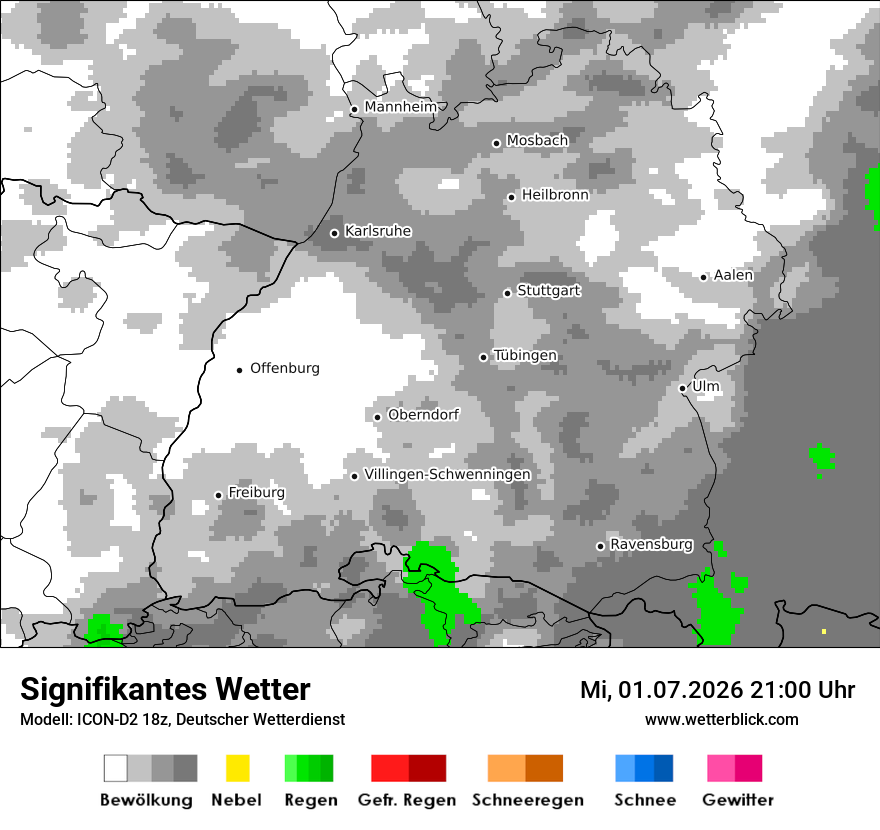 Signifikantes Wetter