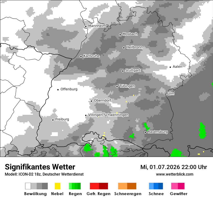 Signifikantes Wetter
