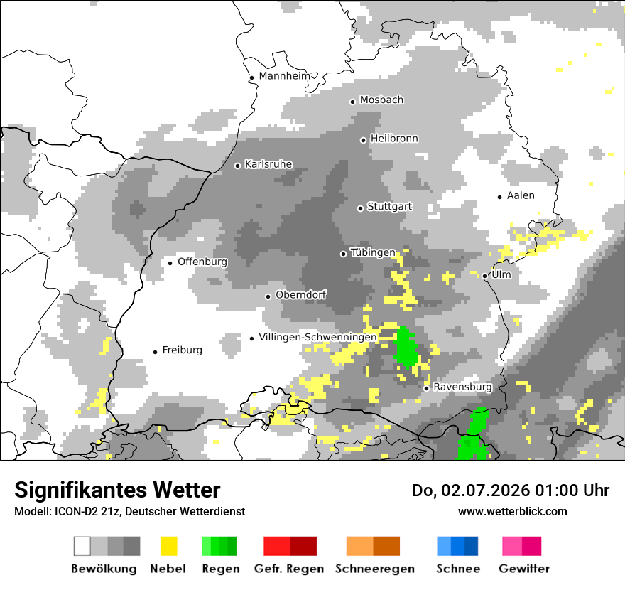 Signifikantes Wetter