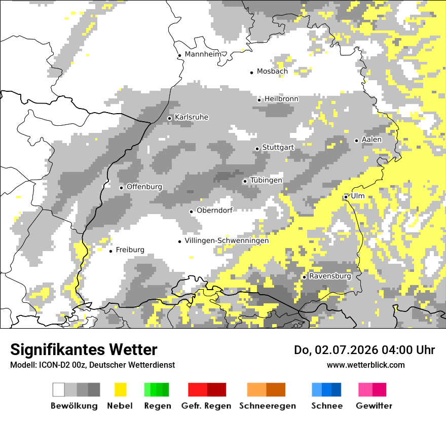 Signifikantes Wetter