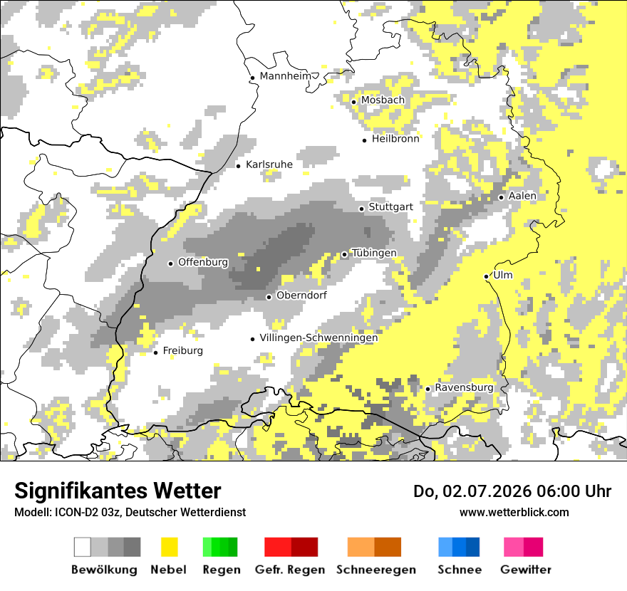 Signifikantes Wetter