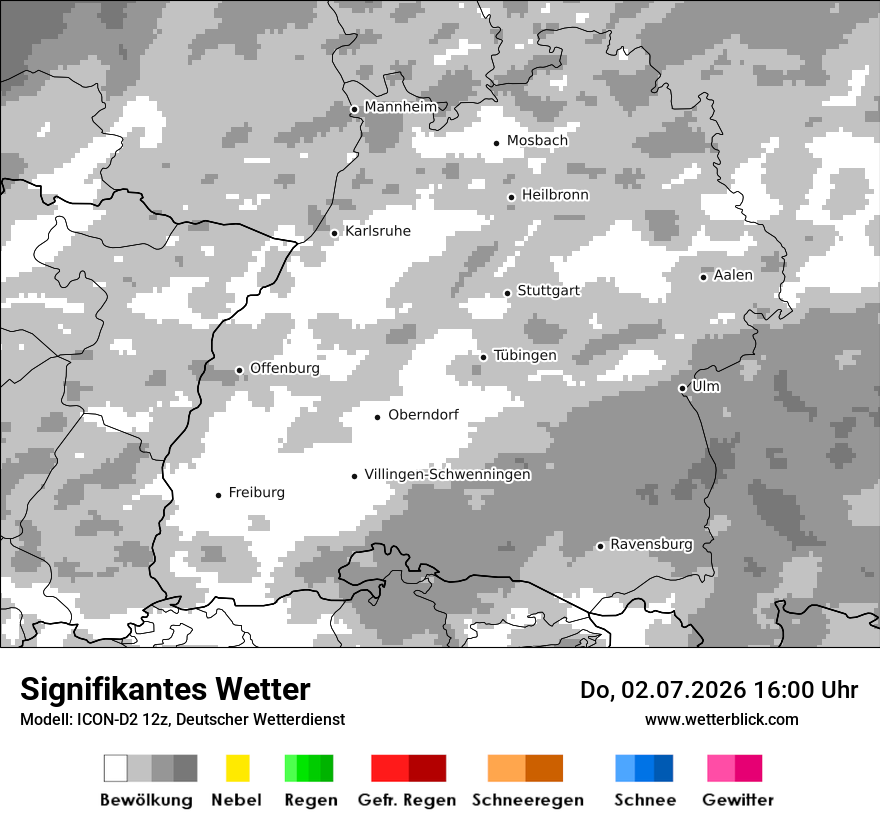Signifikantes Wetter