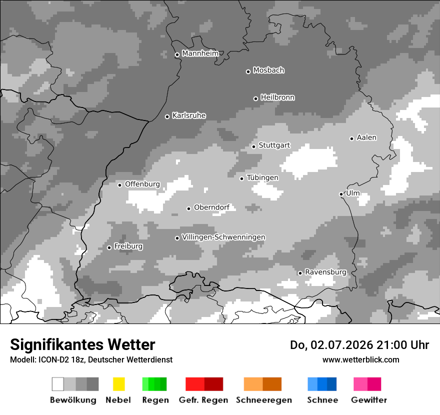 Signifikantes Wetter