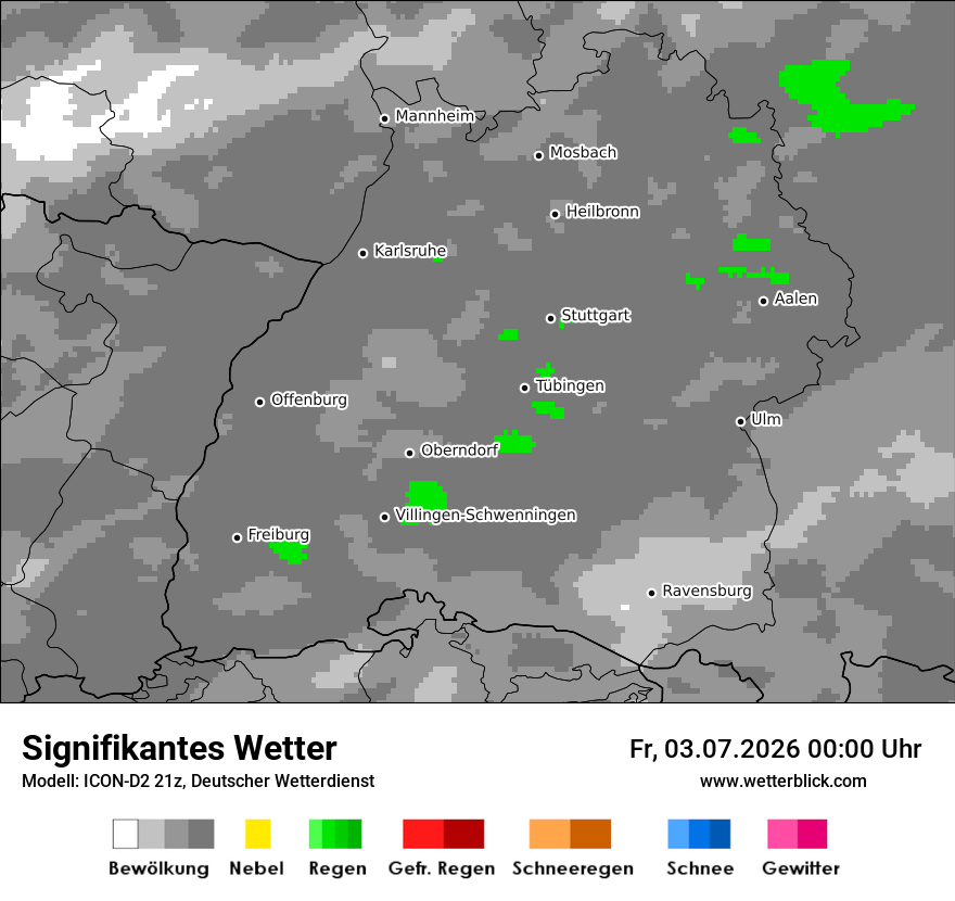 Signifikantes Wetter