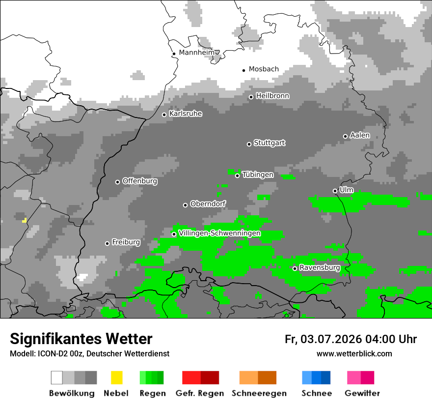 Signifikantes Wetter