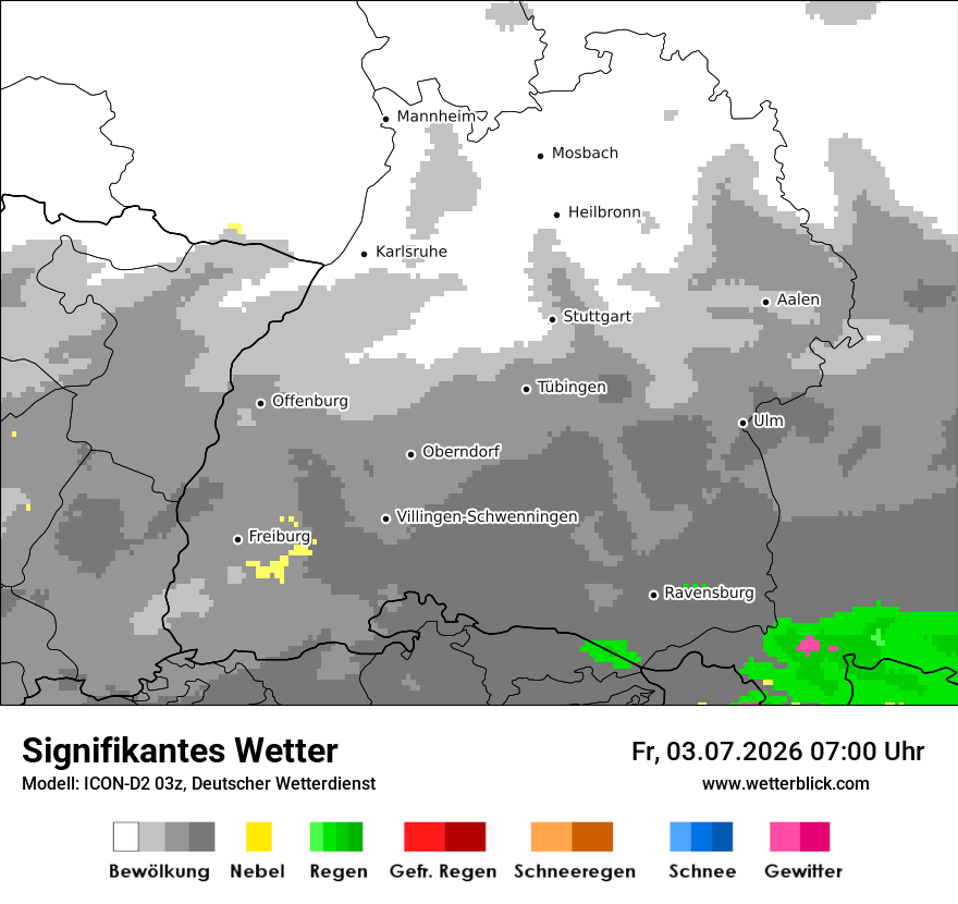 Signifikantes Wetter