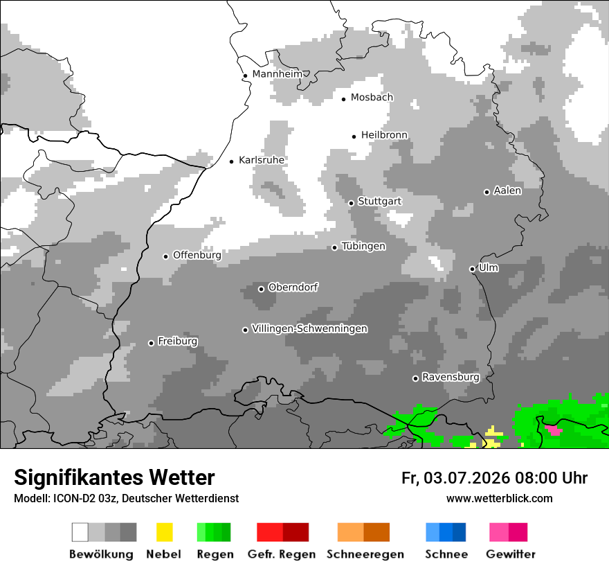 Signifikantes Wetter