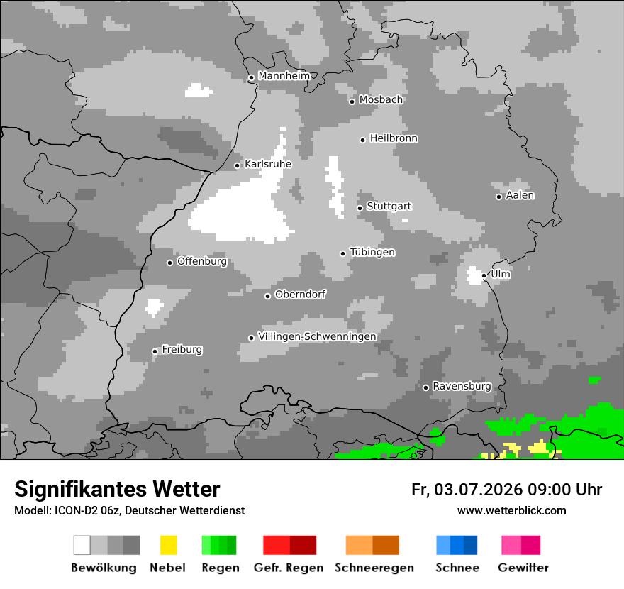 Signifikantes Wetter