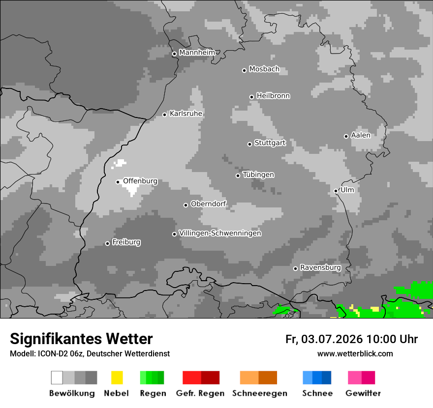 Signifikantes Wetter