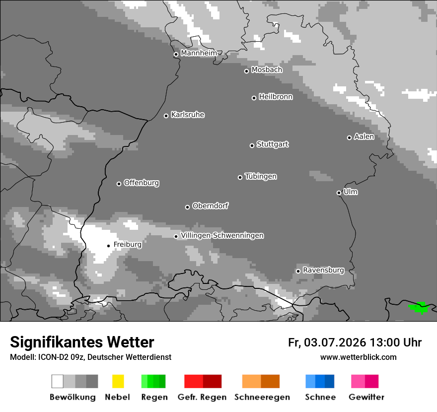 Signifikantes Wetter