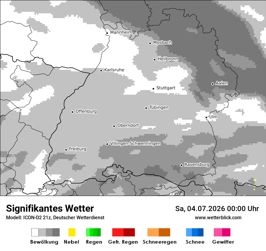 Signifikantes Wetter