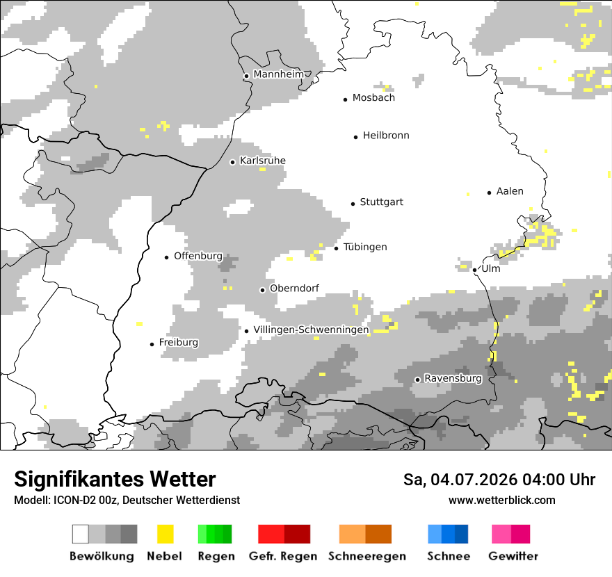 Signifikantes Wetter