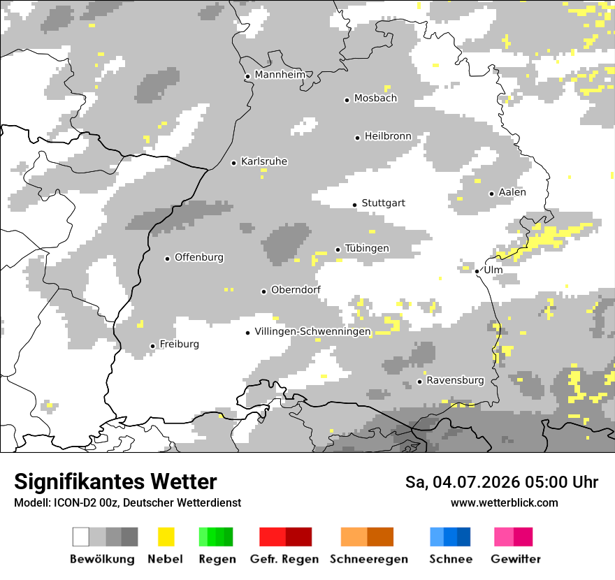 Signifikantes Wetter