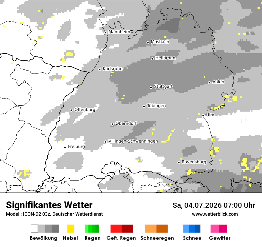 Signifikantes Wetter