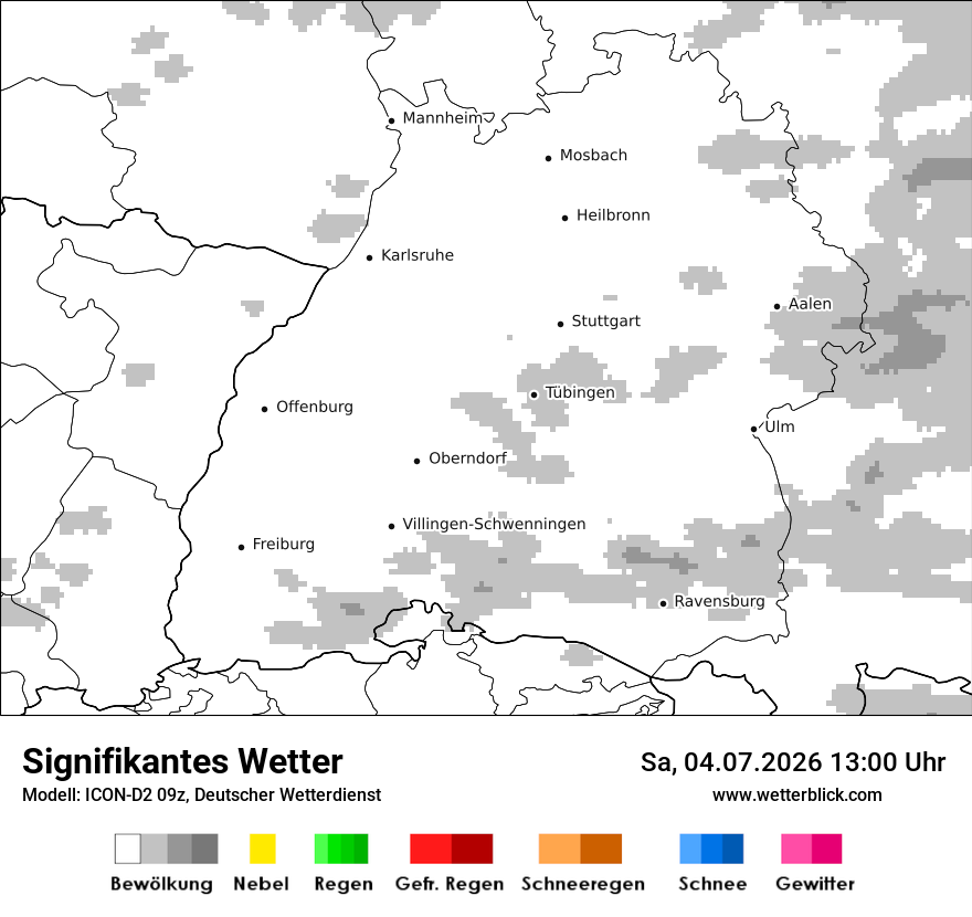 Signifikantes Wetter