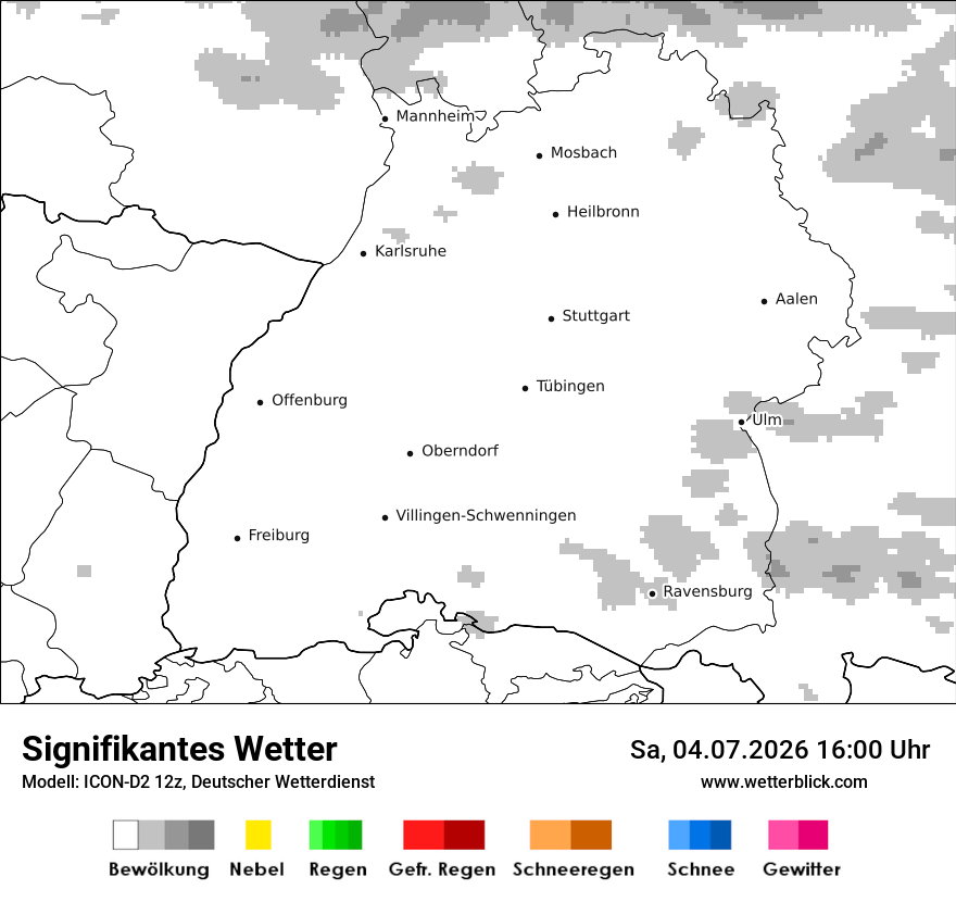 Signifikantes Wetter