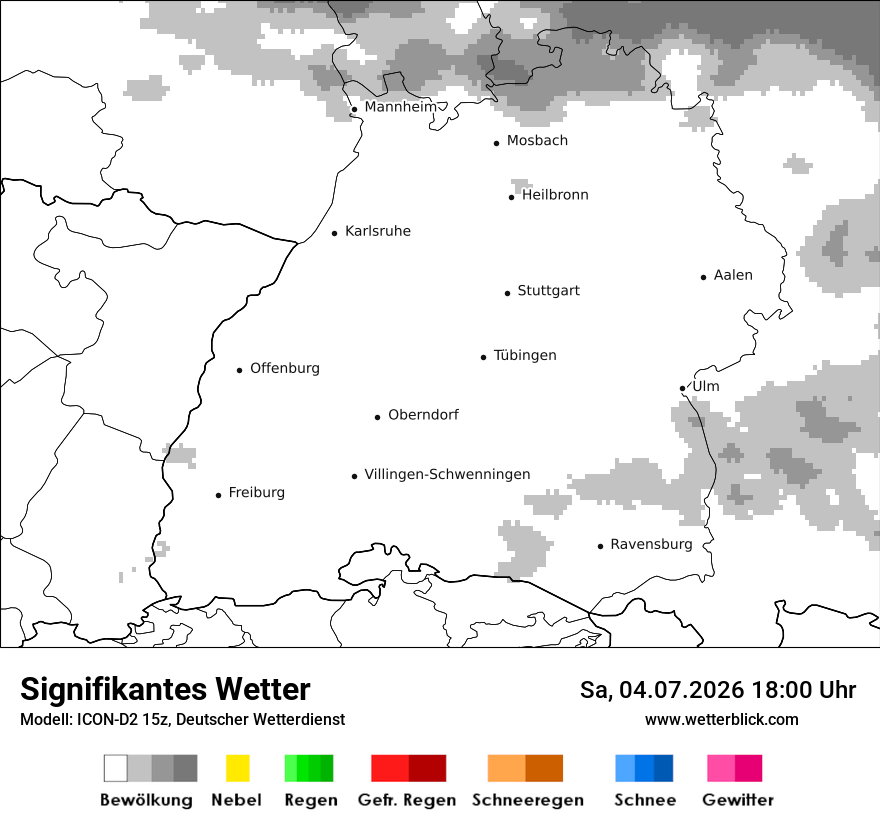 Signifikantes Wetter