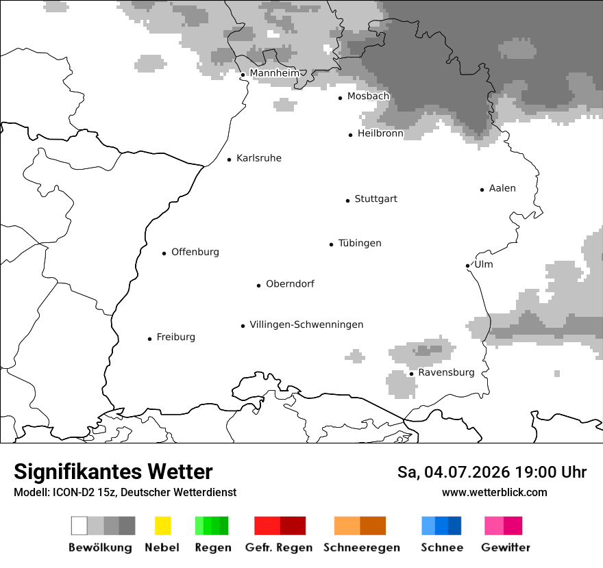 Signifikantes Wetter