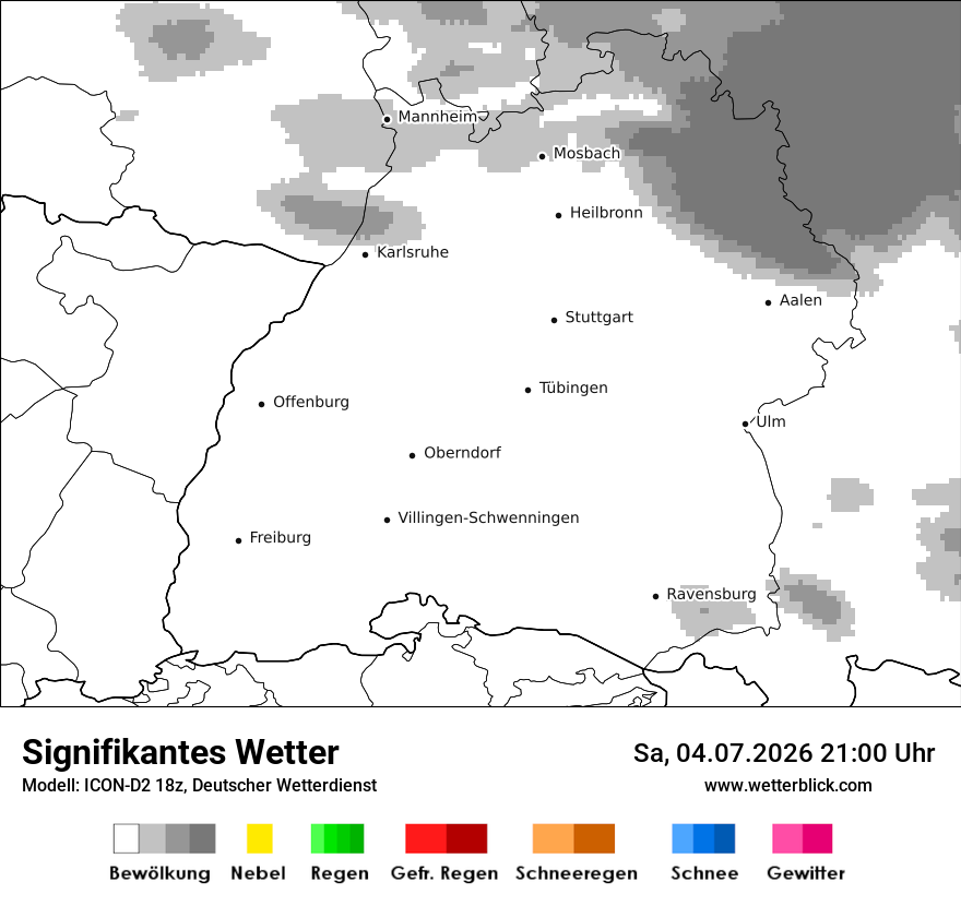 Signifikantes Wetter