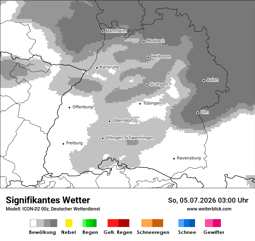 Signifikantes Wetter