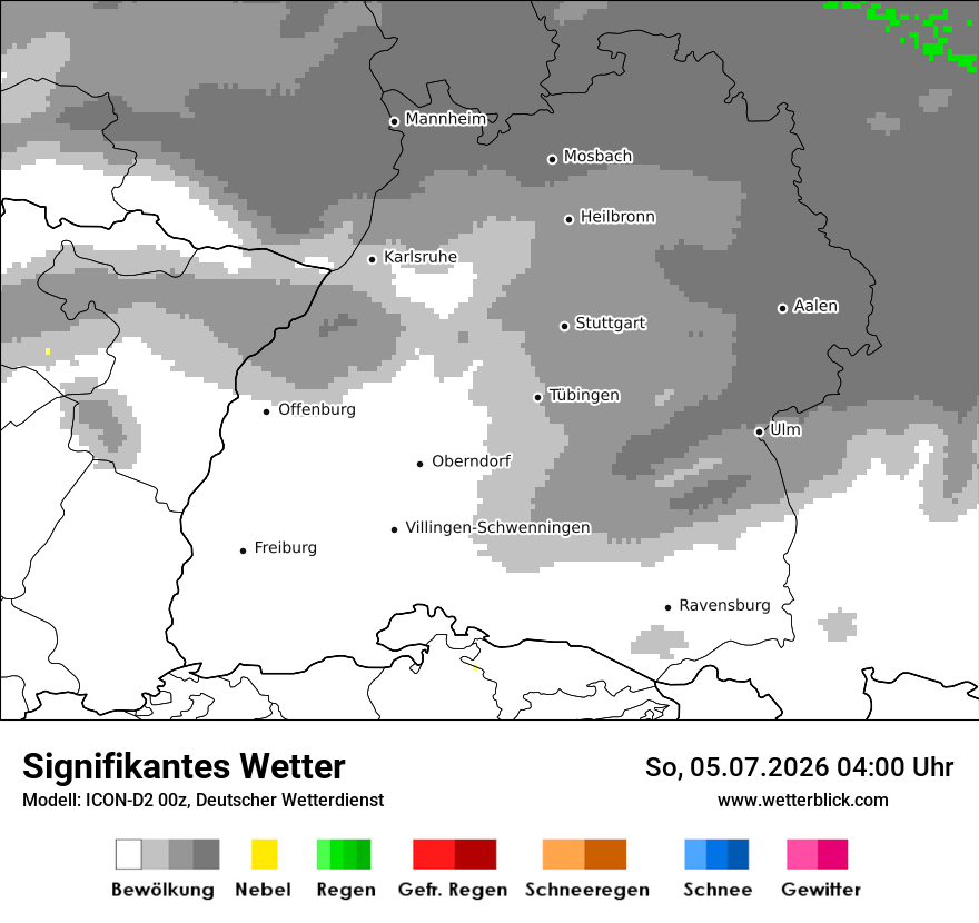 Signifikantes Wetter