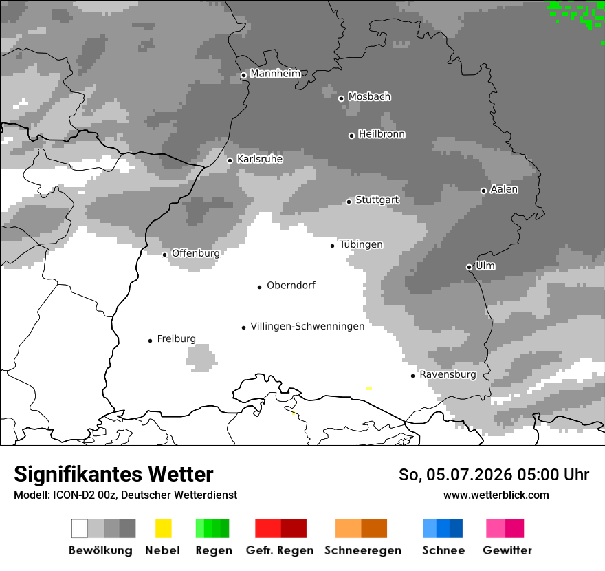 Signifikantes Wetter