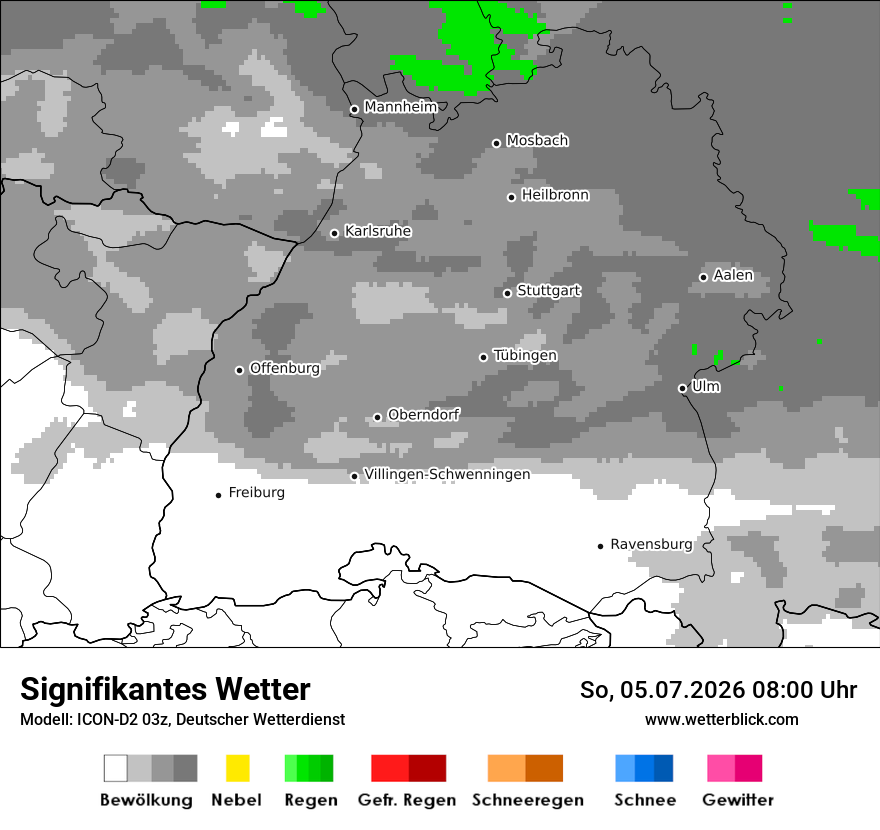 Signifikantes Wetter